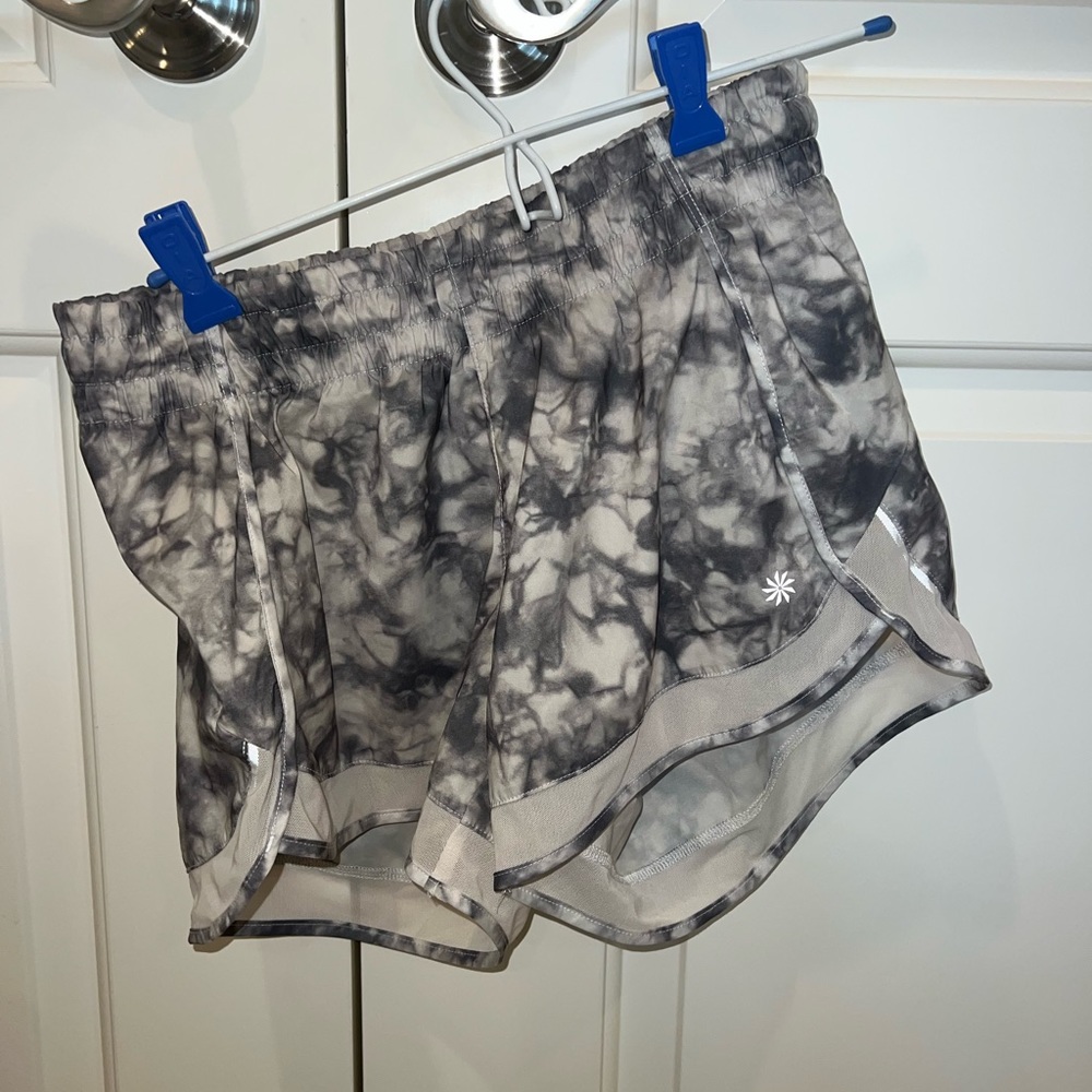 ATHLETA mesh racer run short